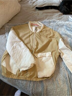 Backcountry Stoic - Lightweight Two-Tone Beige and Cream Women's Pullover
